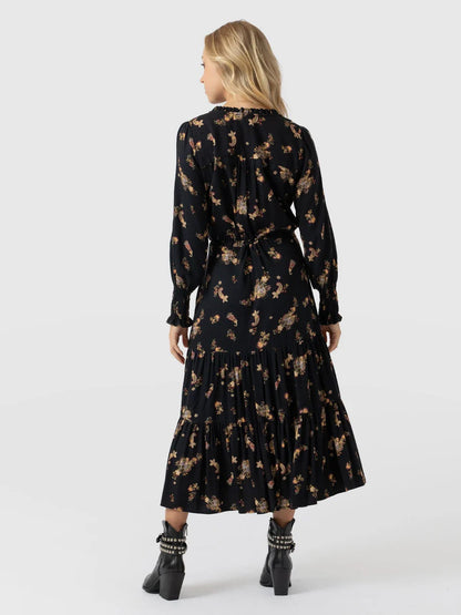 Olivia Zip Up Dress - Highland Paisley