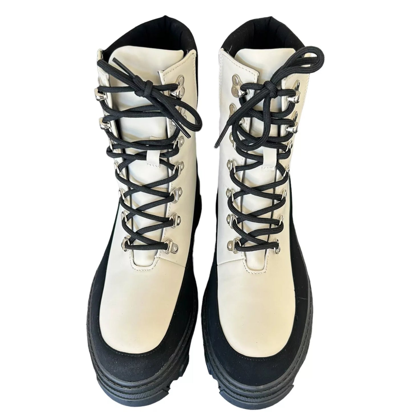 Pythios Lug Sole Hiker Boot - White